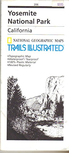 National Geographic, Trails Illustrated, Yosemite National Park: California, USA (Trails Illustrated - Topo Maps USA)