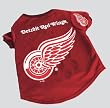Officially Licensed by the NHL - Detroit Red Wings Dog Hockey Jersey- X-Large