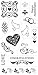 Fiskars Cloud 9 Clear Stamps, Wedding