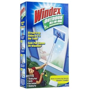 Windex Cleaner Window Outdoor All In One
