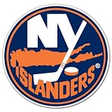 New York Islanders NHL Hockey LARGE sticker 11" x 11"