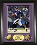 Joe Flacco Framed Baltimore Ravens 24KT Gold Coin 8x10 Photo Mint