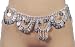 Silver Coin Belt Belly Dancer / Harem Belt