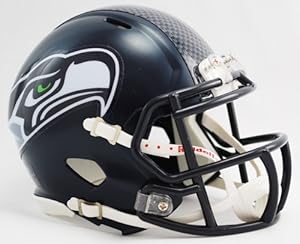 Seattle Seahawks Riddell Speed Mini Football Helmet new 2012 design