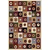 Contemporary Area Rug New Generation Home Dynamix 3-Foot 9in by-5-Foot 2in Cream