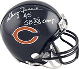 Gary Fencik Chicago Bears Autographed Mini Helmet with SB XX Champs Inscription