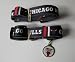 Chicago Bulls Pet Accessories Set - Medium (6' Leash, Collar, and ID Tag)