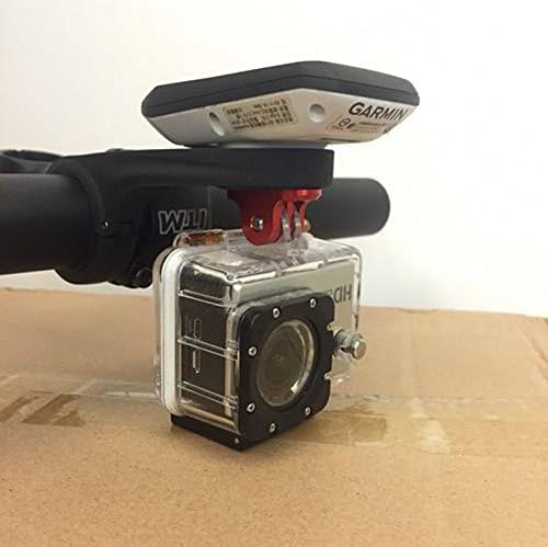 Bicycle Handlebar Stem Mount Adapter / Holder for GARMIN Computer Speedometer Edge 810 800 510 500 200 1000 GoPro HERO HERO2 HERO3 (Mount with GoPro)