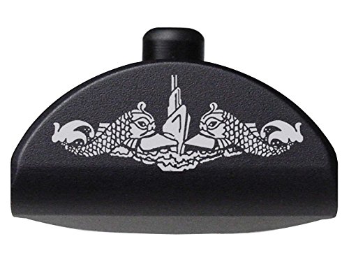 US Navy Submarine Silent Warfare Engraved NDZ P6 Aluminum Grip Frame Plug for Glock 17 18 19 22 23 24 25 31 32 34 35 37 GEN 4 by NDZ Performance