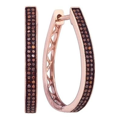 Cheap Girls Jewelry 0.33CTW-DIA MICRO-PAVE HOOPS For Sale Cheap Girls Jewelry 0.33CTW-DIA MICRO-PAVE HOOPS For Sale