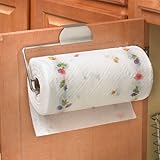 Over the Cabinet/Drawer Paper Towel Holder - Brushed Nickel by Spectrum