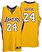Kobe Bryant Los Angeles Lakers Gold Authentic Adidas NBA Jersey