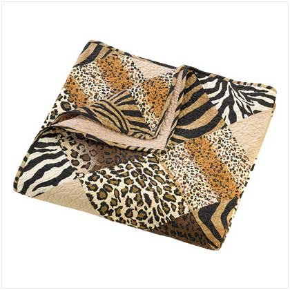 Jungle Print Quilt - Queen