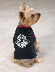 SMALL - BLACK - Attitude Tee-Shirts for Dogs