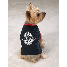 SMALL - BLACK - Attitude Tee-Shirts for Dogs