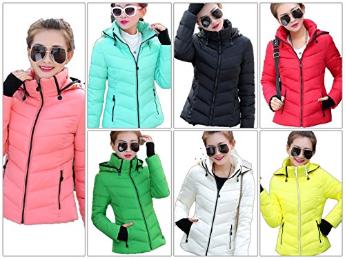 レディース ダウン ジャケット アウター フード付 カラー ７色 オリジナルタオル付