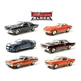 Set of 6 Barrett Jackson Auction Block 1 64 Series 11 by Collectable Diecast