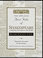 Applause First Folio of Shakespeare in Modern Type: Comedies, Histories & Tragedies (Applause First Folio Editions)