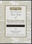 Applause First Folio of Shakespeare in Modern Type: Comedies, Histories & Tragedies