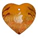Heart Ornament (2-Sided) of Apple Grunge Logo