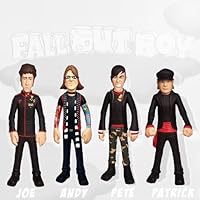 2006 Fall Out Boy Action Figures Boxed Set and Poster