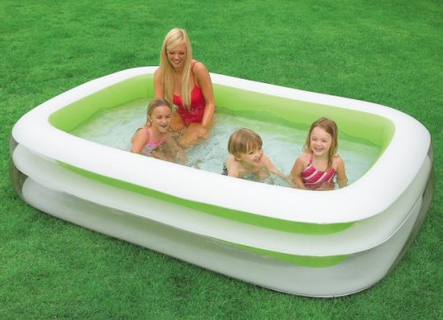 Family Swim Inflatable Backyard Swimming Pool