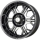 Falken Black Ball Cut Machined Wheel (17x8.5/8x165.1mm)