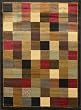 Home Dynamix Royalty 41018-450 Black 3-Feet 7-Inch by 5-Feet 2-Inch Contemporary Area Rug
