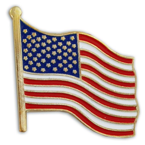 American Flag Lapel Pin BUY ONE GET ONE FREE