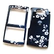 Samsung EPIX i907 Snap-on Protector Hard Case Image Cover "Midnight Flowers" Design