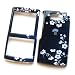 Samsung EPIX i907 Snap-on Protector Hard Case Image Cover "Midnight Flowers" Design