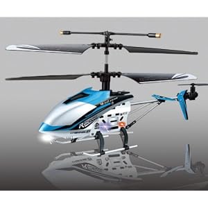 (BLUE) New For 2011 4 ch Indoor Infrared Remote Control Helicopter 
