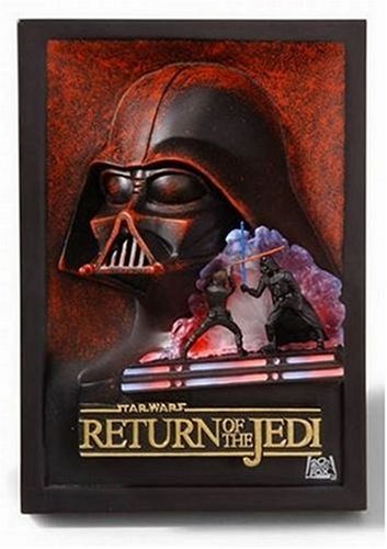 Childrens Toyshop  Third Party New : Return of the Jedi Sculpted Poster from Return Of The Jedi