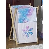 Baby and Kids Clothes Laundry Hamper for Blue and Purple Tie Dye Bedding by JoJo Designs