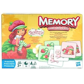 Strawberry Shortcake Edition Memory Game by Milton Bradley