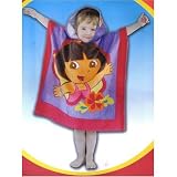 Kitchen & Housewares : Dora the Explorer ALOHA Hooded Poncho Towel