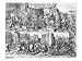 Arrest, Trial and Torture of Concino Concini, Marquis and Marshal of Ancre the 24th April 1617 Art Giclee Poster Print by French School, 24x18
