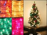  LDJ - 8m Multi Colour Christmas, Party or Wedding Ropelights - Indoor/Outdoor Rope lights 8 Metres