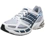 adidas Men's RESPONSE Cushion 18 Running Shoe,White/Steel/Blue,13 M