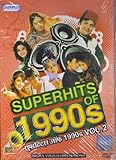 Superhits Of 1990s Vol. 2 (Bollywood Hit Music Videos Of The 90s/Hindi Film Songs Compilation DVD) [DVD]