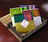 竹スダレ箱銘茶詰め合わせ　静岡茶（手摘み茶）・八女茶・宇治茶・鹿児島茶・ギフトセット