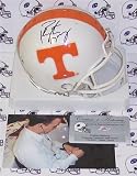 Peyton Manning Autographed/Hand Signed Tennessee Volunteers Mini Helmet