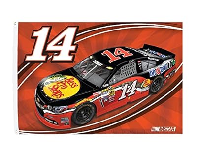 Tony Stewart #14 Large 3x5 CAR Flag w/grommets RR Outdoor Banner Nascar Racing