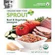 Sprout Advanced Organic Baby Food Beef & Vegetable Lasagna - 5.5 Oz Pouch Sprout Advanced Organic Baby Food Beef & Vegetable Lasagna - 5.5 Oz Pouch