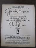 Josephs Legende Handlung in Einem Aufzuge Op.63