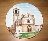 Decorative Plate With Church Assisi