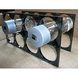 Boom Design 4124-34 Lucite Stacking Wine Rack in Smoke Grey