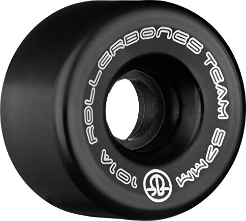 Rollerbones Team Logo 101A Recreational Roller Skate Wheels (Set of 8)