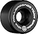 Rollerbones Team Logo 101A Recreational Roller Skate Wheels (Set of 8), Black, 62mm