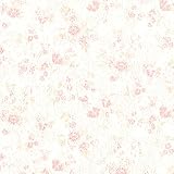 リリカラ 壁紙42m フェミニン 花柄 パープル
 汚れ防止 LV-6516
